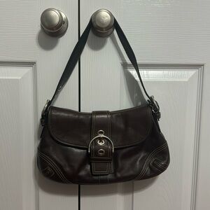Coach leather bag